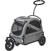 AIRBUGGY ペットカート グレー Amazon | 【クレートにもなるペットカート】AIRBUGGY TWINKLE EARTH
