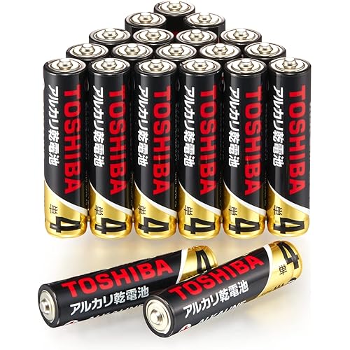 東芝(TOSHIBA) アルカリ乾電池 単4形 20本入 1.5V 使用推奨期限 10年保存 液漏れ防止構造 Zシリーズ LR03Z 20P