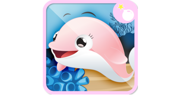 Amazon Co Jp ゲームで英才教育 ピンクイルカのポトゥ お子様向けゲーム