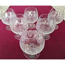 Amazon.co.jp: ボヘミア ブランデーグラス クリスタル カット