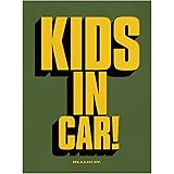 KIDS IN CAR! キッズインカー マグネット 12×9cm レトロ ビンテージ ヴィンテージ クラシック (グリーン)