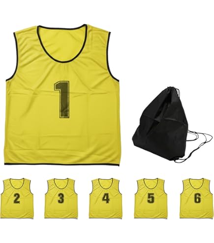 Amazon | ビブス大人番号入10枚セット ブラック | PENALTY