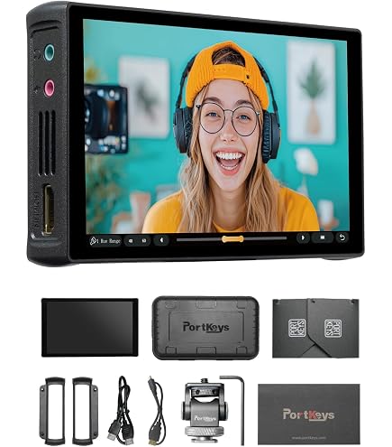 Amazon.co.jp: PortKeys LH5C 5.4インチ 800Nits タッチスクリーン