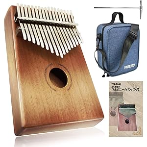 WEEGU カリンバ 楽器 kalimba 日本語説明書&専用ショルダーバッグ付属
