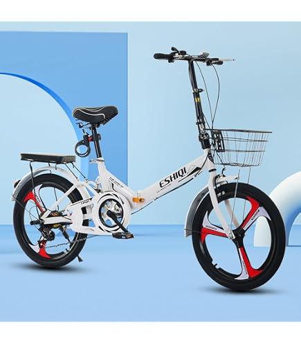 Amazon | 折りたたみ自転車 安い 超軽量 ポータブルコミューターバイク