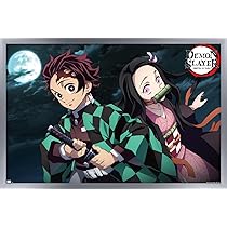 Amazon.co.jp: Trends International 鬼滅の刃 炭治郎&ねずこ