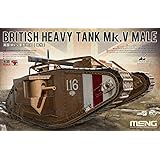 モンモデル 1/35 イギリス重戦車 Mk.V メール プラモデル