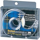 3M スコッチ はってはがせるテープ ディスペンサー付き 18mm×15m 小巻 811-1-18D