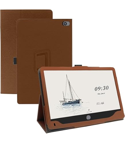 Amazon.co.jp: For TCL Note A1 NXTPAPER ケース カバー 布のような