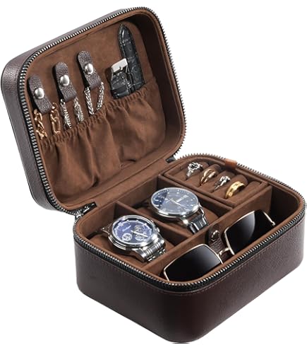 Amazon｜ProCase メンズアクセサリーケース 携帯用 男性トラベル