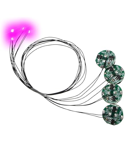 Amazon | TISEKER グリーンLEDユニット5点セット ガンダムモデルキット