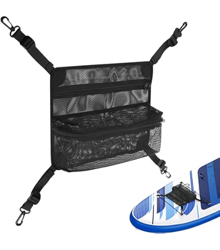 Sup Accessories For Paddle Board Xxerciz Paddleboard Deck Bag, Mesh Carry Bag Storage Bag Sup Paddle Board Cart