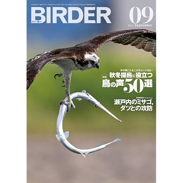 BIRDER (バーダー) 2023年 09月号 [雑誌] | BIRDER編集部 | 趣味
