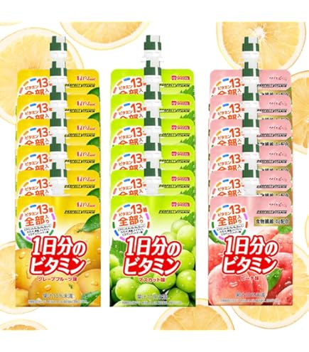 Amazon.co.jp: ミニッツメイド 朝ゼリー3種各6計18個 バラエティBOX