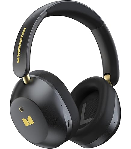 Monster PERSONA 6TH ANC ワイヤレスヘッドホン Monster Persona 6th ANC Active Noise Cancelling Headphones