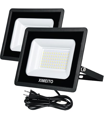 Amazon.co.jp: MIKISEN led 投光器 作業灯 看板灯 50w 昼光色 6000LM
