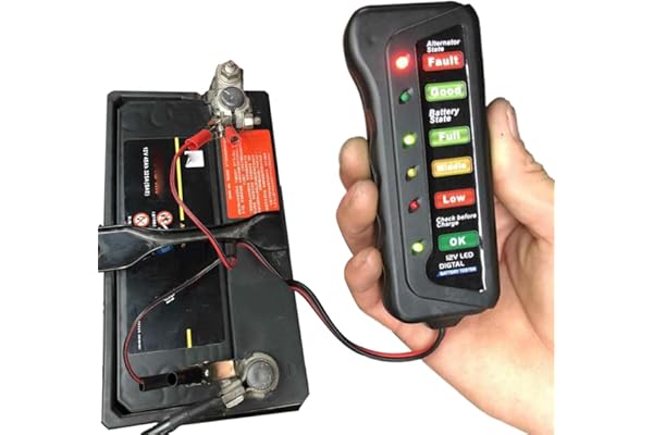 海外並行輸入正規品 ジャンボ Yahoo 店bm310 カー バッテリー テスター 12v オート チェッ オルタネータ 6ledライトディスプレイ 車 の 車両 診 Farmatique Net