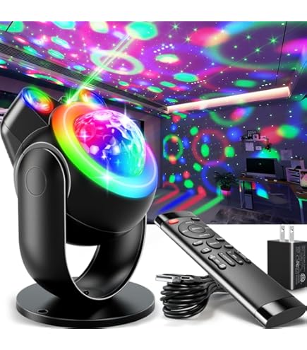 Amazon.co.jp: パーティーライト DJディスコライト ディスコボール