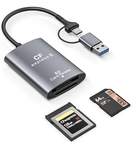 Amazon.co.jp: USB4 CFexpress 4.0 Type B カードリーダー、40Gbps