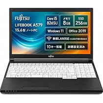 Amazon.co.jp: 【整備済み品】富士通 LIFEBOOK A579 15.6型 ノート
