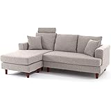 LOWYA ロウヤ ソファ リビングソファ ソファセット カウチソファ 三人掛け sofa ベージュ