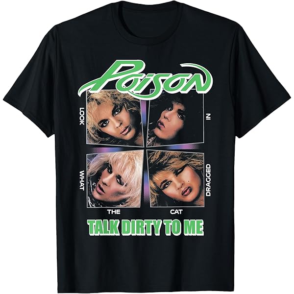 Amazon | ポイズン Poison - Tour 1989 Tシャツ | Tシャツ