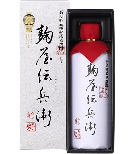Amazon.co.jp: 四ッ谷酒造 兼八 森のささやき 長期熟成 麦焼酎 34度