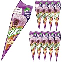 Amazon | 江崎グリコ ジャイアントカプリコ(グレープ) 江崎グリコ