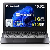 東芝 オフィス付 ノートパソコン i5 新品SSD 8GB windows11 美品 東芝 ノートパソコン Windows11オフィス付き i5七世代 SSD
