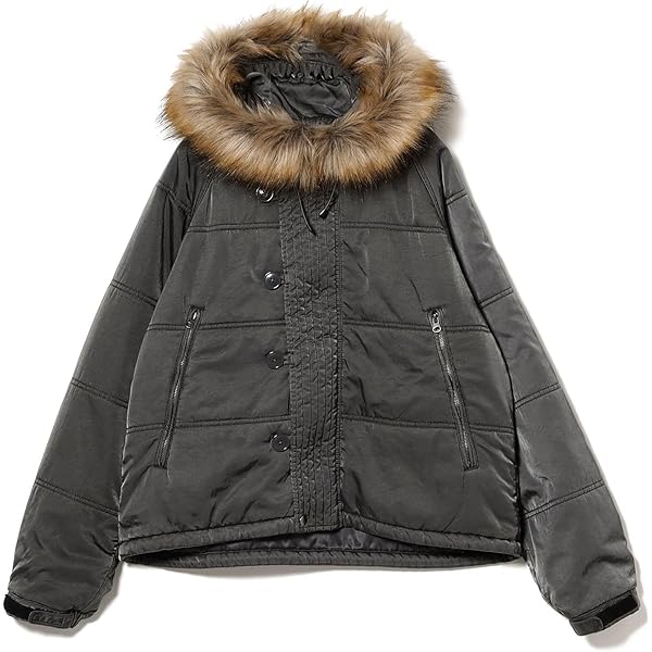 Amazon.co.jp: [ビームス] ブルゾン プリント ジップアップ フーディ