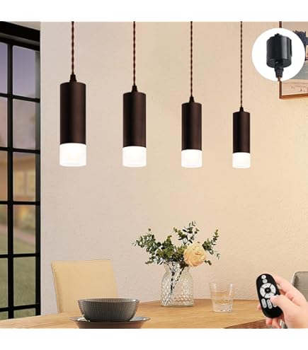 ペンダントライト セット（４個） Amazon.co.jp : ANWIO ペンダントライト スポットライト 4個セット