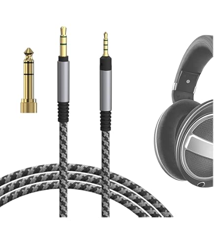 Amazon | ゼンハイザー Sennheiser HD 620S, HD 560S, HD599用4.4mm