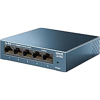 TP-Link 5ポート スイッチングハブ ギガビット 金属筐体 設定不要 ライフタイム保証 LS105G