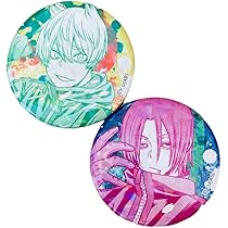 Amazon.co.jp: 桃源暗鬼 ホログラム缶バッジ 猫咲波久礼 印南幽