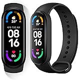【Xiaomi 2021年新登場】 Xiaomi Mi Smart Band 6 スマートバンド グローバル版 歩数計 カロリー計 30種類のスポートモード対応 1.56インチAMOLEDディスプレイ 24時間心拍数モニタリング 睡眠モニタリング 5