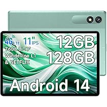 Android14 タブレット 本体【新品】10.1型 WidevineL1対応 Amazon.co.jp: 【android14 タブレット 10インチ以上 4G LTE 2024初
