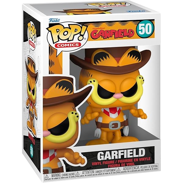 Amazon.co.jp: Funko 40172 Garfield Pop Vinyl Figure, Standard