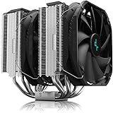 DeepCool Assassin III CPU エアクーラー Mighty 280w TDP 7 ヒートパイプ CPU クーラー TF140s ファン付き 140mm PWM 1400RPM AMD AM4/AM5 Intel LGA 1700/