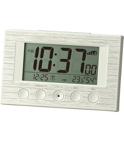 リズム(RHYTHM) 電波時計 LED Amazon.co.jp: リズム(RHYTHM) 置き時計 電波時計 目覚まし時計