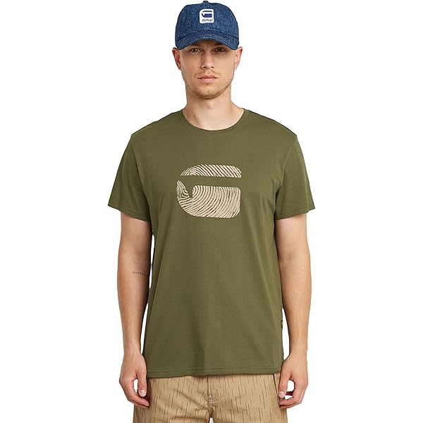 G-STAR Men's Originals Underground T-Shirts, Black (Dk Black