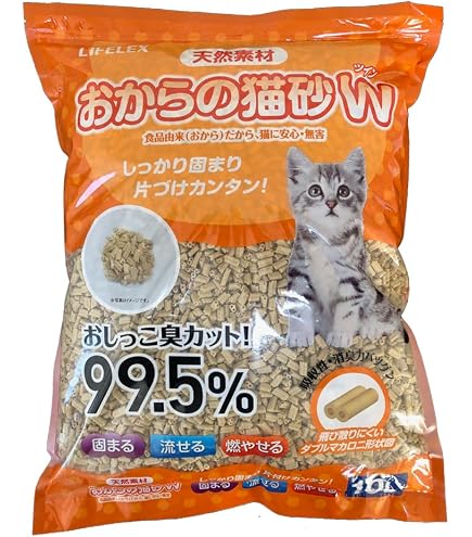 Amazon | おからの猫砂 せっけんの香り 6L×4袋 | 常陸化工 | 猫砂 通販