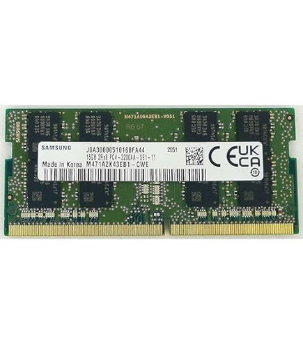 Amazon.co.jp: Samsung SODIMM 16GB PC4 3200 DDR4 1Rx8 M471A2G43AB2