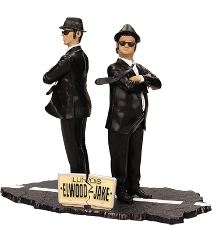 ブルースブラザーズ　MEZCO フィギュア Amazon.co.jp: Mezco Blues Brothers Figure Set : Toys & Games