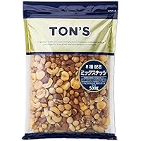 東洋ナッツ ミックスナッツ 大容量 8種配合 アーモンド カシューナッツ 塩味 おつまみ 500g