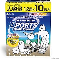 ファイン スポーツドリンクパウダー『にゃんこ大戦争』コラボ 400g(40g×10袋) 粉 ビタミンC カルシウム マグネシウム 配合 ハイポトニック ドリンク 国内生産