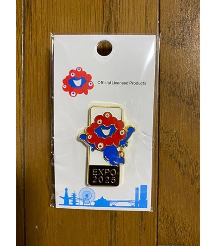 Amazon | ミャクミャク 大屋根リング ピンバッジ 万博 2025 | バッジ