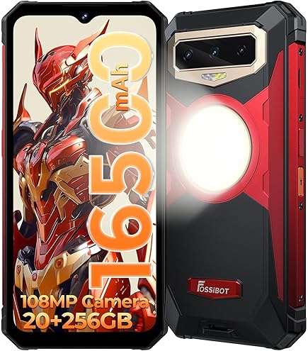 Amazon | FOSSiBOT F102 Android13 SIMフリー スマホ 本体 20GB RAM +