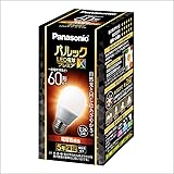 パナソニック パルック LED電球 口金直径26mm プレミアX 電球60形相当 電球色相当(7.4W) 一般電球 空間全体を照らすタイプ (全方向タイプ) 密閉器具対応 LDA7LDGSZ6AN