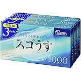 ジェクス スゴうす 1000 ゴム 12個入 3箱