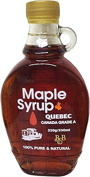Canada No.1メープルシロップ ミディアムからピュアー・メープルシロップ(アンバーカラー&リッチテイスト)